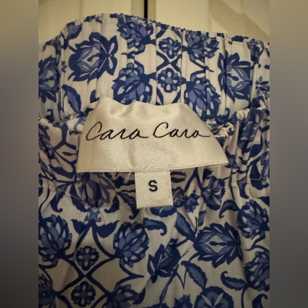 Cara Cara Chase Maxi Skirt in Spanish Tile Blue - Small - Picture 8 of 9